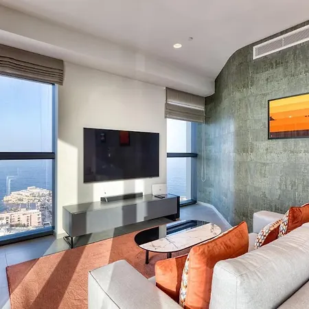 Apartment Stunning In The Iconic Mercury Tower Saint Julian's